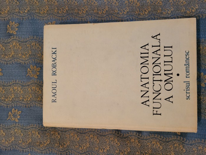 Carte Anatomia funcțională a omului vintage