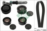 INA 529 0472 10 Set curea transmisie cu caneluri