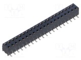 Conector şiruri pini mamă 40 PIN 2mm aurit SMT SAMTEC