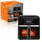 Friteuza cu Aer Cald HALEY 7L, 2000W &ndash; Touchscreen Holografic, Geam Vizualizare, Gatire 360 grade