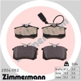 Set placute frana, frana disc ZIMMERMANN 23554.170.2