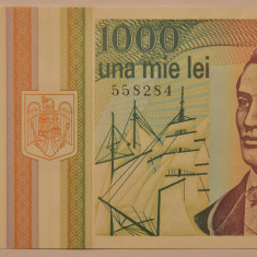 Bancnota 1000 lei Romania 1993 UNC