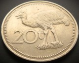 Cumpara ieftin Moneda exotica 20 TOEA - PAPUA NOUA GUINEE, anul 1975 * cod 4880, Australia si Oceania