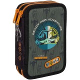 Penar echipat cu 2 compartimente, Coolpack, Jumper 2, Mandalorian, Negru