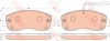 Set placute frana,frana disc RENAULT MASTER III caroserie (FV) (2010 - 2016) TRW GDB1910