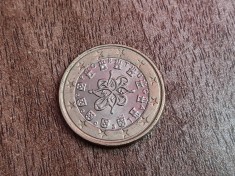 C50 - Moneda foarte veche - 1 euro - Portugalia - 2003 foto