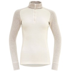 Bluză de corp DEVOLD Duo Active Merino 205 Zip Neck raw white M