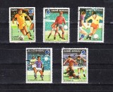A12 S5 5 - Timbre foarte vechi - Guineea Bissau - fotbal, Sport, Stampilat