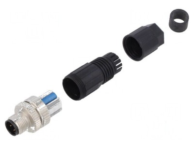 Conector M12 cu 4 pini pentru A-DeviceNet / CANopen foto
