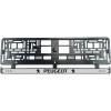 Set 2 Suporti Numar Inmatriculare Auto Universal Peugeot, Fixare Sigura, Durabil
