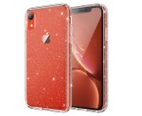 Cumpara ieftin Husa cu sclipici JETech pentru iPhone XR de 6,1 inchi, transparenta - RESIGILAT