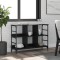 vidaXL Servantă, negru, 102x32x73,5 cm, lemn prelucrat 837722