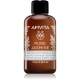 Apivita Pure Jasmine Shower Gel gel de dus hidratant cu uleiuri esentiale 75 ml