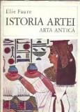 Istoria artei I Arta antica Elie Faure editura Meridiane 1970 carte studiu