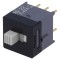 Comutator glisant DPDT ON-ON 0,01A 28V