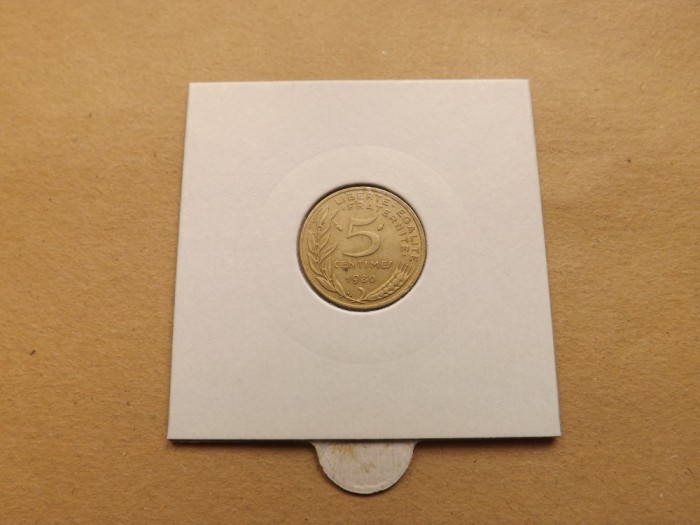 Franta 5 Centimes 1980