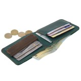 Portofel Barbati din Piele Naturala Hector 2 - Design Clasic, Lucrat Manual