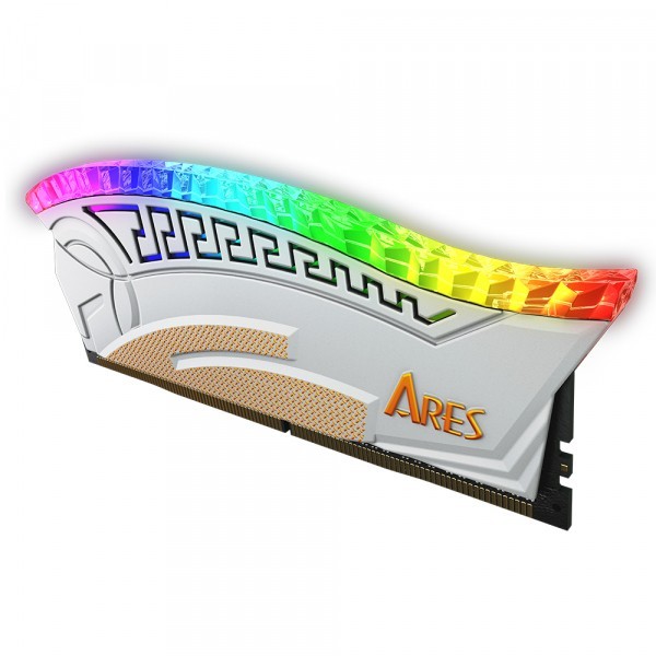 Memorie RAM Dato Ares Armor, DDR4, RGB, 8GB, 3600Mhz, CL18, Alba AMRGB1G88G36W