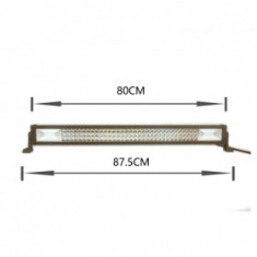 PROIECTOR LED CH008B - 423W, 33840LM, 6000K, SPOT BEAM