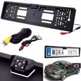 Cumpara ieftin Suport Numar Auto cu Camera Marsarier 170 Grade, Night Vision IR LED, Impermeabil IP67, Functie Oglinda