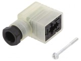 Conector Valvă Mufă 11mm 3 PIN 90&deg;