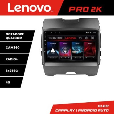 Navigatie Ford Edge 2015-2021 Highline Lenovo Kit-edge-high 8 core QLED 2K 8+256 360 Android Waze USB Navigatie Internet Youtube Radio CarStore Techno foto