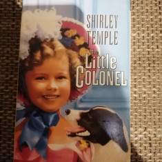 Casete video VHS -Shirley Temple - The Little Colonel - Limba Engleza