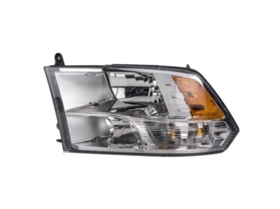 Far RAM 1500/2500/3500, 05.2012-; 1500, 01.2018- model 1500, Classic, partea Stanga, Taiwan, tip bec H11+HB3+PY27/7W; manual; halogen; foto