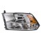 Far RAM 1500/2500/3500, 05.2012-; 1500, 01.2018- model 1500, Classic, partea Stanga, Taiwan, tip bec H11+HB3+PY27/7W; manual; halogen;