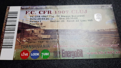 Bilet cfr cLUJ - fcsb foto