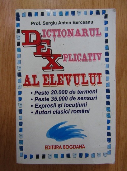 Dictionarul explicativ al elevului