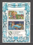 Brazilia.1986 Expozitia filatelica LUBRAPEX:Literatura-Bl. GB.74