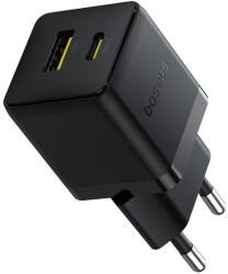 INCARCATOR retea Baseus Palm, Quick Charge 30W, 1 x USB Type-C, 1 x USB, negru &amp;quot;P1011160A113-00&amp;quot; (timbru verde 0.18 lei) - 6932172672478 foto