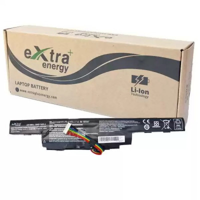Baterie compatibila Laptop, Acer, Aspire E5-575, E5-575, E5-576G, F5-573, F5-573G, 3INR19/66-2, AS16B5J, AS16B8J, 10.8V, 4400mAh, 48Wh foto