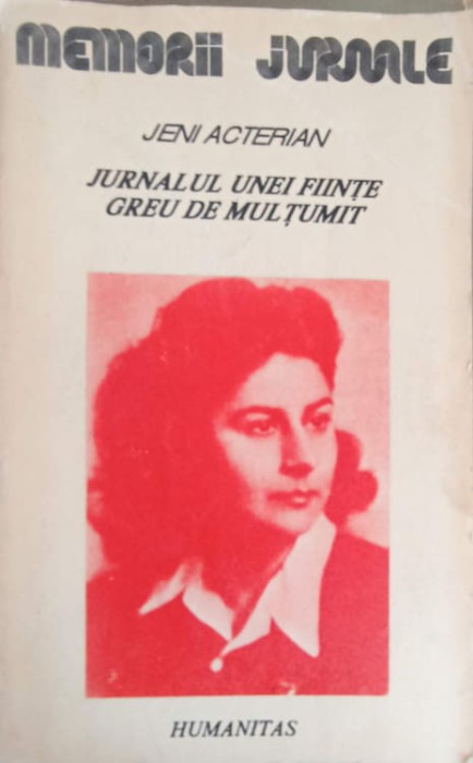 JURNALUL UNEI FIINTE GREU DE MULTUMIT-JENI ACTERIAN-279215