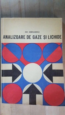 Analizoare de gaze si lichide- Gh.Ianculescu