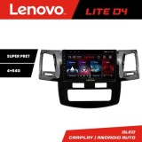 Navigatie Toyota Hilux 2008-2014 Lenovo Kit-143 4+64 GB Android Waze USB Navigatie Internet Youtube Radio CarStore Technology