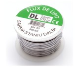 Fludor Lipit cu Pasta 100g, 2mm, SN40/PB60, aliaj Staniu-Plumb, Sarma de lipit electronica/electrica