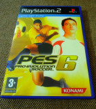 PES 6 pentru PS2, original, PAL, Multiplayer, Sporturi, 3+