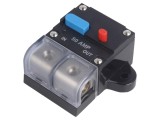 Siguranță automată auto 50A neagră 12-24V 52x70x42mm