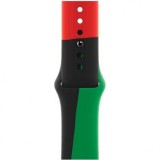 Curea Apple Watch 40 mm Sport Band Black Unity, negru multicolor