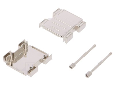 Carcasă adaptor D-Sub ecranat, dreaptă foto