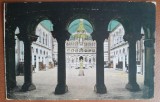 Carte postala, Sibiu, interiorul Catedralei Gr. Orient, 1923