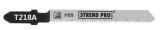 Set 5 lame pentru fierastrau pendular Strend Pro T218A HSS 77 mm, 21 dinti, pentru metal