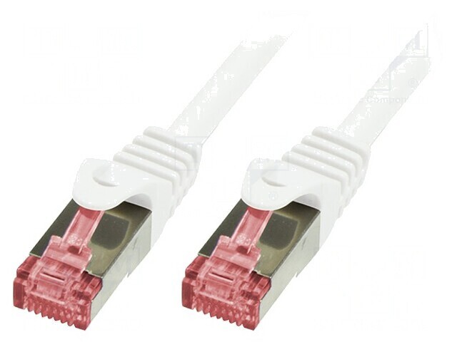 Patch cord S/FTP Cat6 15m Gri LSZH 27AWG
