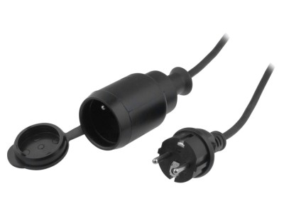 Prelungitor Negru 30m 10A foto