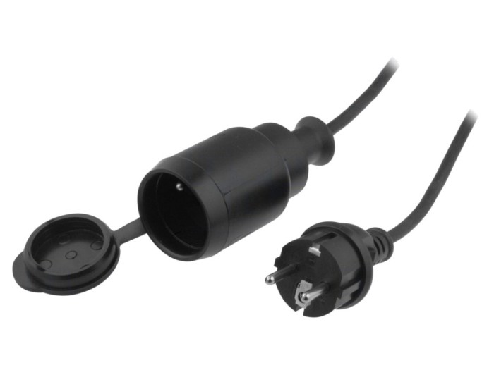Prelungitor Negru 30m 10A