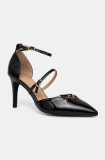 Answear Lab pantofi cu toc culoarea negru