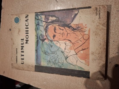 Carte ultimul mohican foto