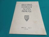BULETINUL CLUBULUI APLIN ROM&Acirc;N * ANUL VI * NR. 2* 1938 * 4 3 7